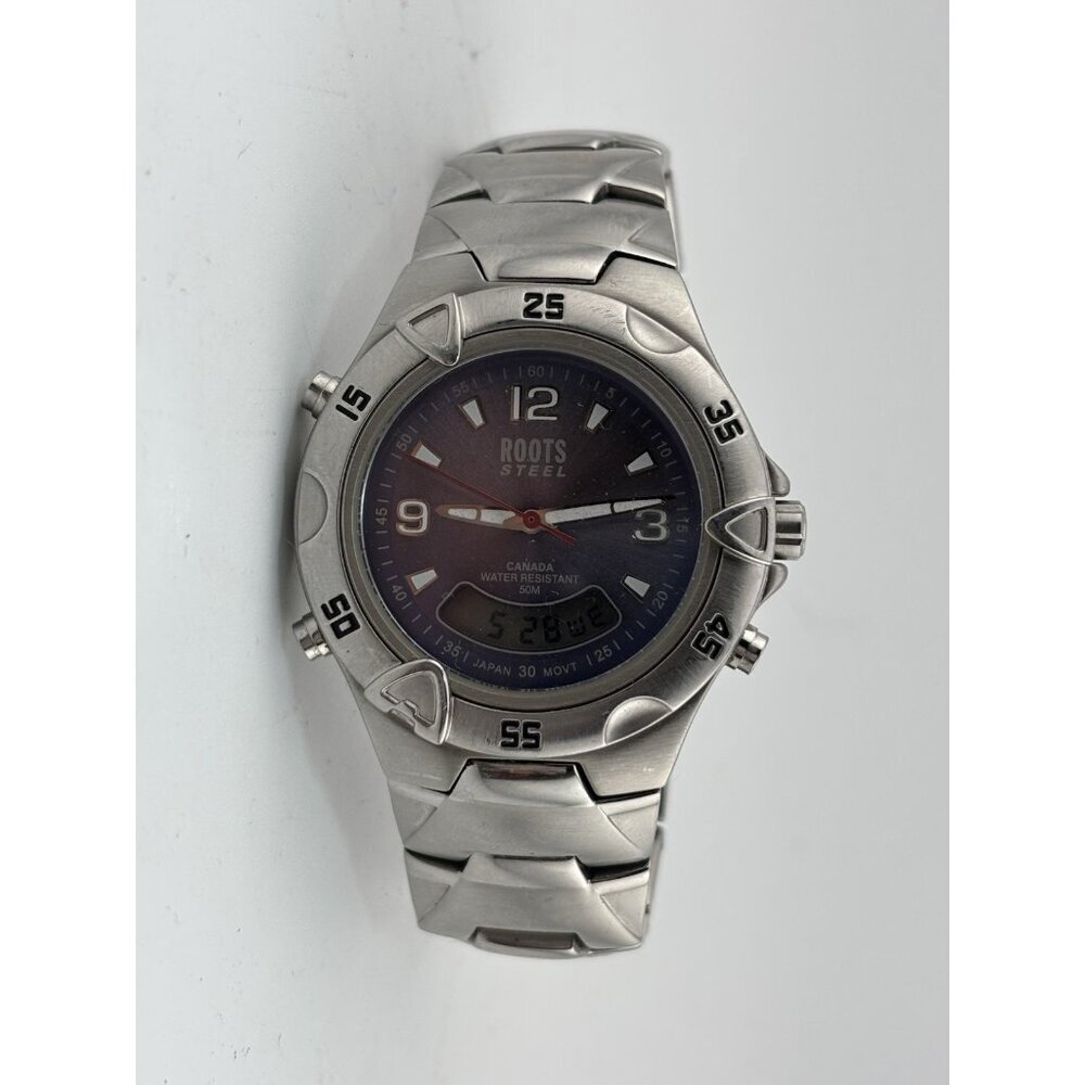 Roots Steel R608 Pinnacle Silver Men's Watch